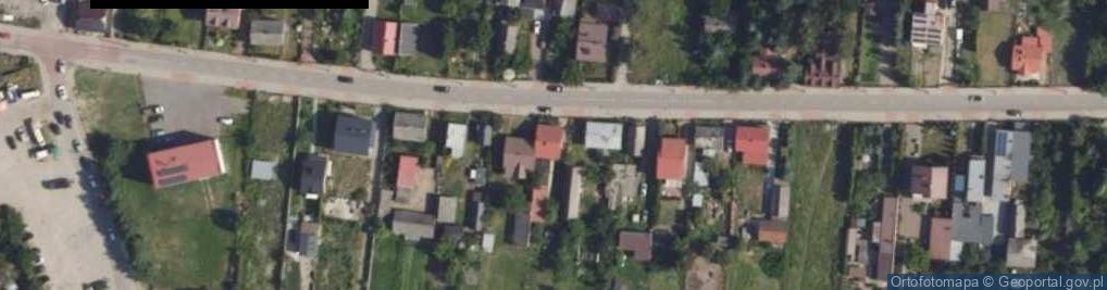 Zdjęcie satelitarne Wiejska ul.