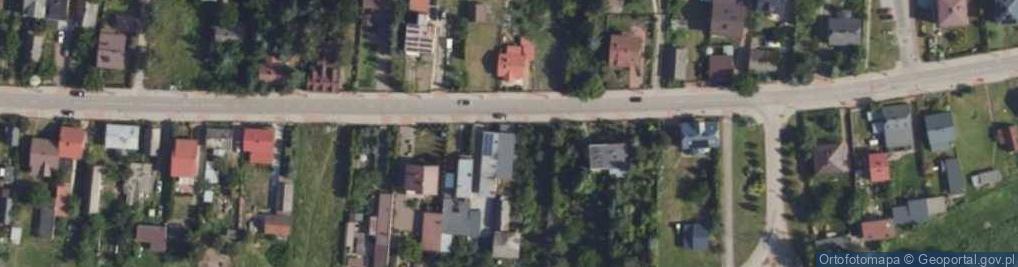 Zdjęcie satelitarne Wiejska ul.