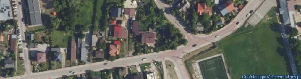 Zdjęcie satelitarne Wiejska ul.
