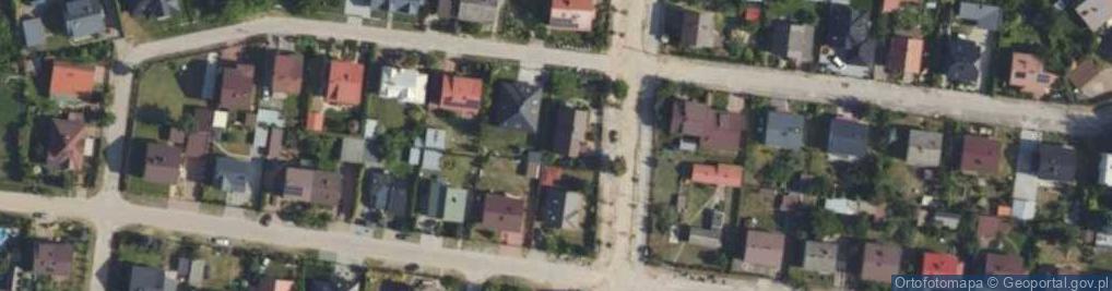 Zdjęcie satelitarne Wierzby-Odrowąża Wacława ul.