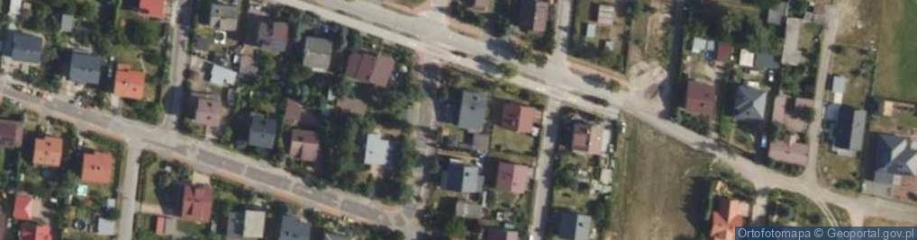 Zdjęcie satelitarne Wiśniowa ul.