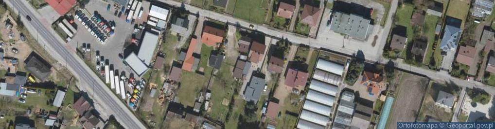 Zdjęcie satelitarne Wilcza ul.