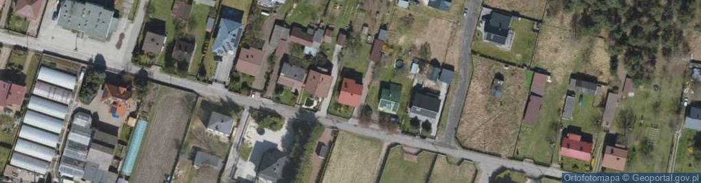 Zdjęcie satelitarne Wilcza ul.