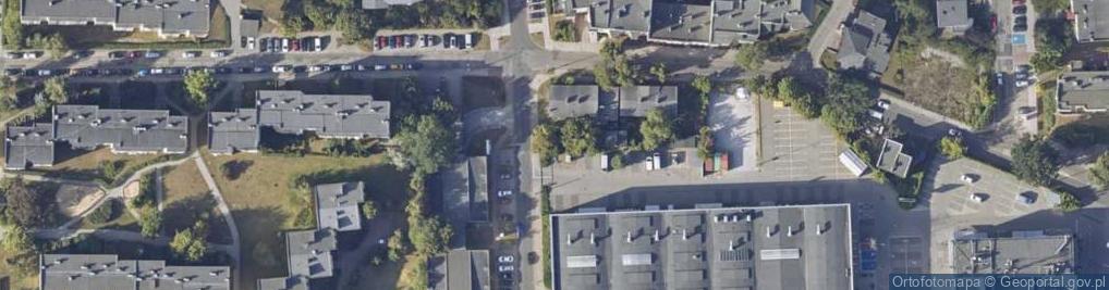 Zdjęcie satelitarne Wiązowa ul.