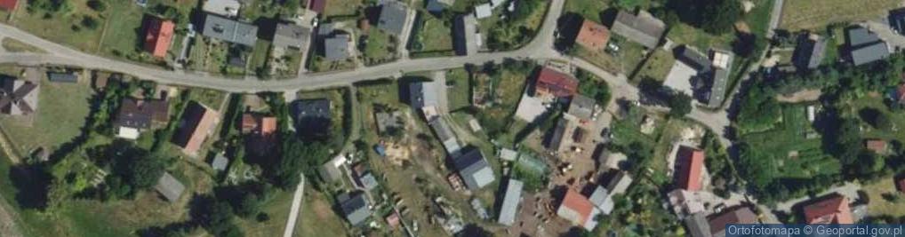 Zdjęcie satelitarne Wiejska ul.