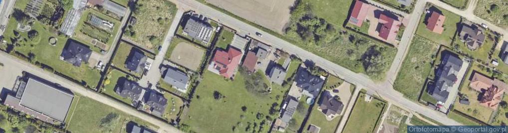 Zdjęcie satelitarne Wiązowa ul.