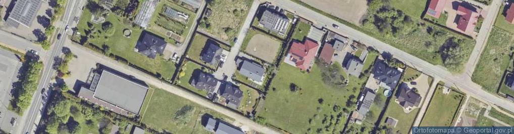 Zdjęcie satelitarne Wiązowa ul.