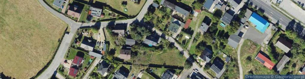 Zdjęcie satelitarne Wiejska ul.