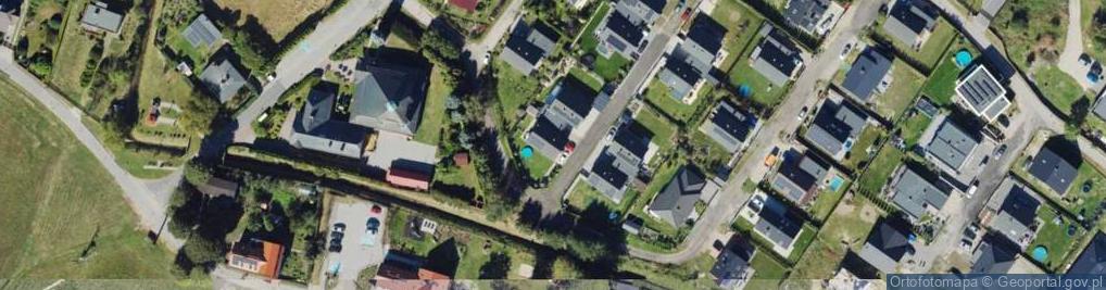 Zdjęcie satelitarne Wilkowyjska ul.