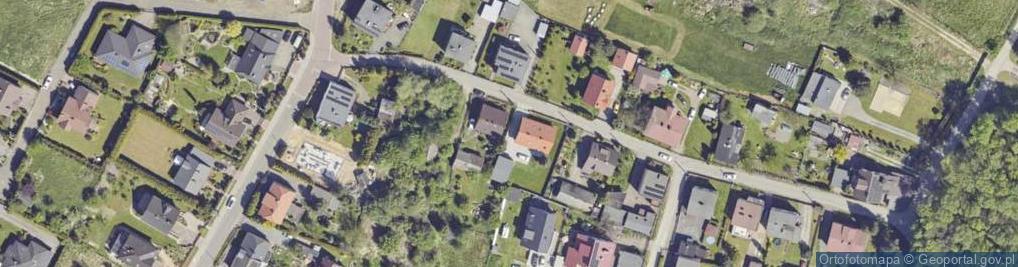 Zdjęcie satelitarne Wiosenna ul.