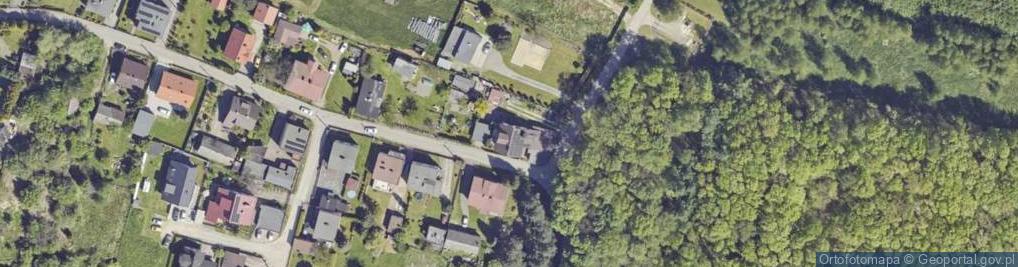Zdjęcie satelitarne Wiosenna ul.