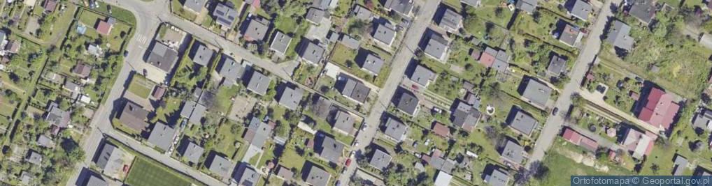 Zdjęcie satelitarne Wiosenna ul.