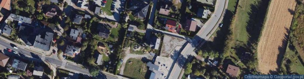 Zdjęcie satelitarne Wiosenna ul.