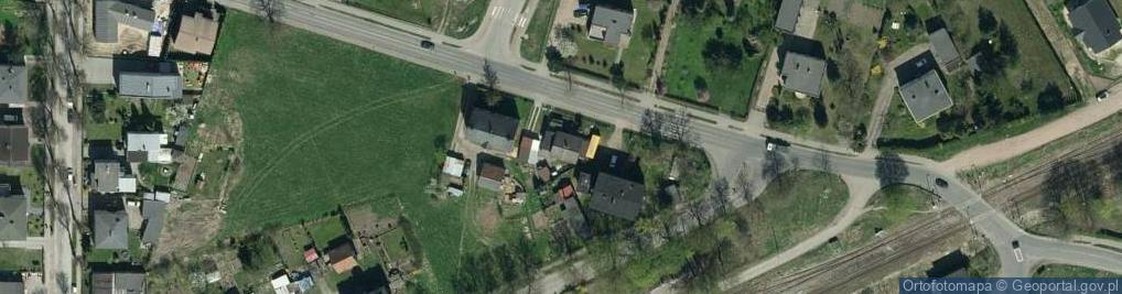Zdjęcie satelitarne Wiślana ul.
