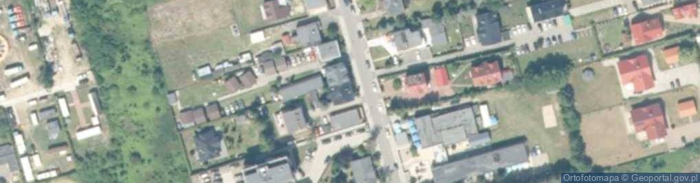 Zdjęcie satelitarne Wiejska ul.