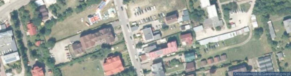 Zdjęcie satelitarne Wiejska ul.