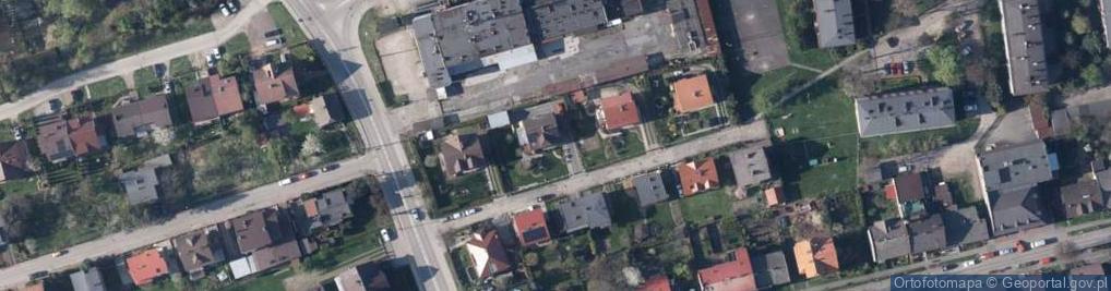 Zdjęcie satelitarne Wiśniowa ul.