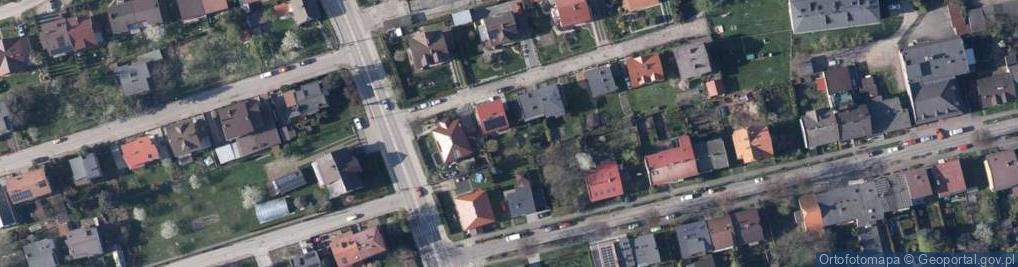 Zdjęcie satelitarne Wiśniowa ul.