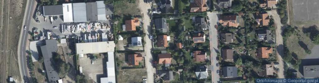 Zdjęcie satelitarne Wiosenna ul.