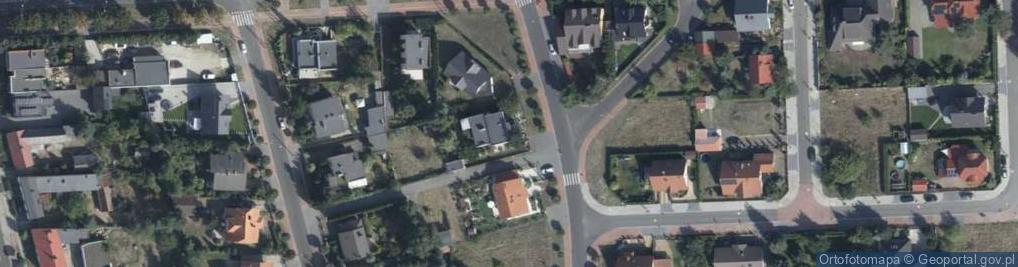 Zdjęcie satelitarne Wioślarska ul.
