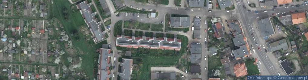 Zdjęcie satelitarne Wiejska ul.