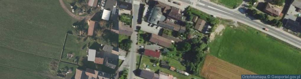 Zdjęcie satelitarne Wiejska ul.