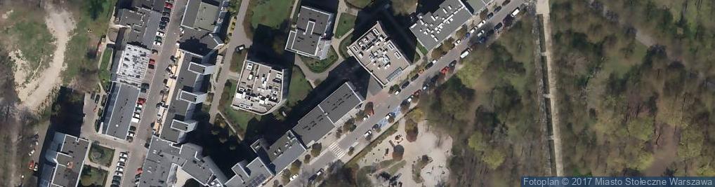 Zdjęcie satelitarne Wilanowska ul.
