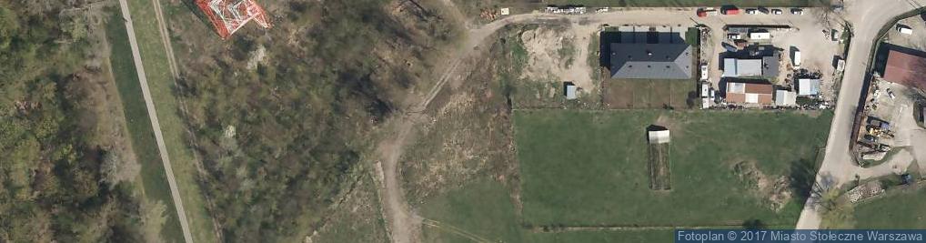 Zdjęcie satelitarne Wiślana Kępa ul.