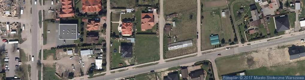 Zdjęcie satelitarne Wielkiego Dębu ul.