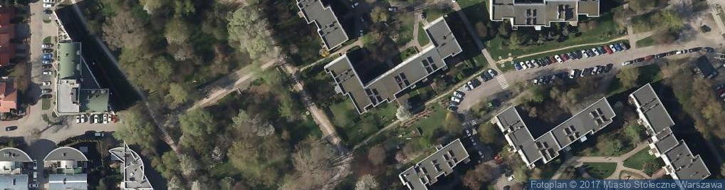 Zdjęcie satelitarne Witoszyńskiego Czesława ul.