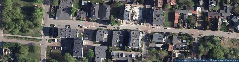 Zdjęcie satelitarne Wiarusów ul.