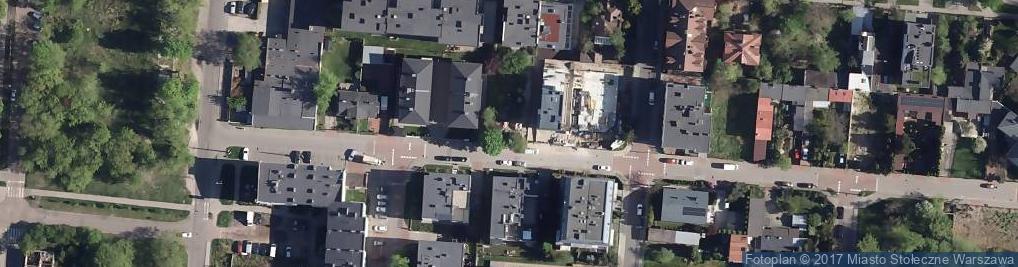 Zdjęcie satelitarne Wiarusów ul.