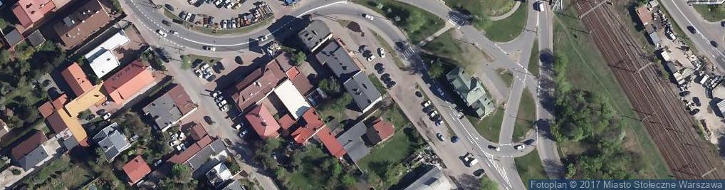 Zdjęcie satelitarne Widoczna ul.