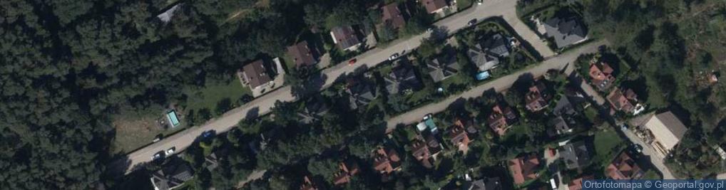 Zdjęcie satelitarne Wiślanego Nurtu ul.