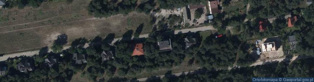 Zdjęcie satelitarne Wiślanych Pól ul.