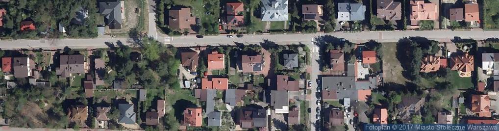 Zdjęcie satelitarne Wilanowska ul.