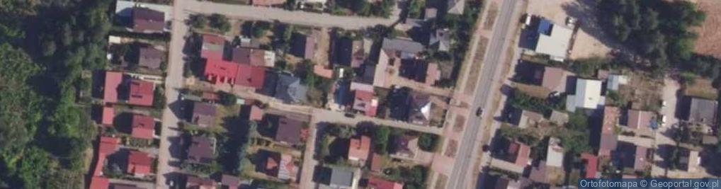 Zdjęcie satelitarne Wiewiórcza ul.