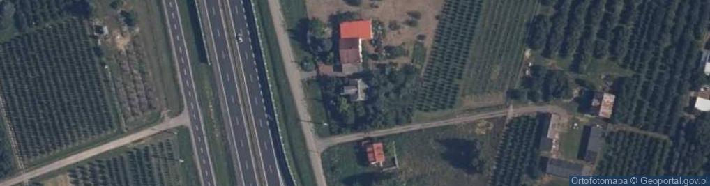 Zdjęcie satelitarne Widów ul.