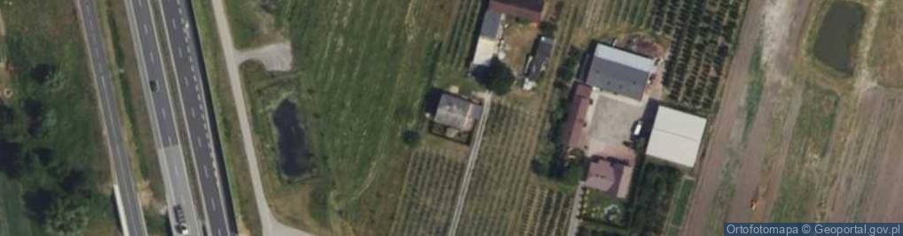 Zdjęcie satelitarne Widów ul.