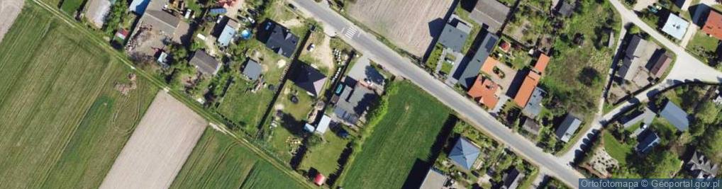 Zdjęcie satelitarne Wiechucice ul.