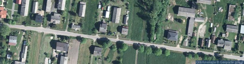 Zdjęcie satelitarne Więcków ul.