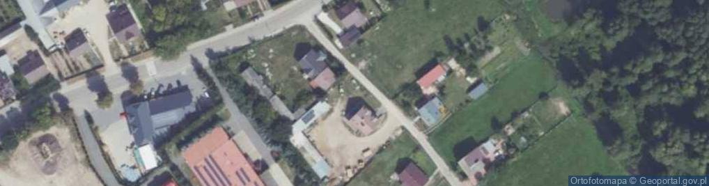 Zdjęcie satelitarne Wieczfnia Kościelna ul.