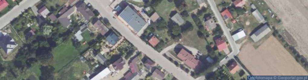 Zdjęcie satelitarne Wieczfnia Kościelna ul.