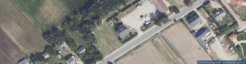 Zdjęcie satelitarne Wieczfnia Kościelna ul.