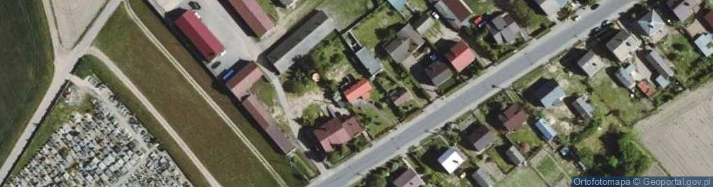Zdjęcie satelitarne Wieczfnia Kościelna ul.
