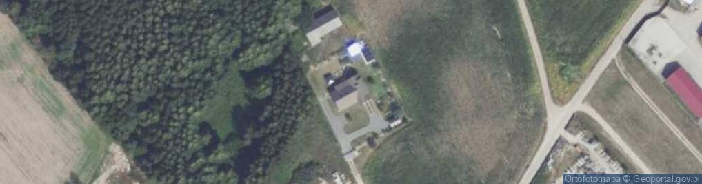 Zdjęcie satelitarne Wieczfnia Kościelna ul.
