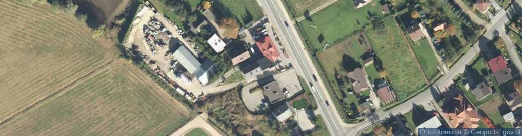 Zdjęcie satelitarne Wielogłowy ul.