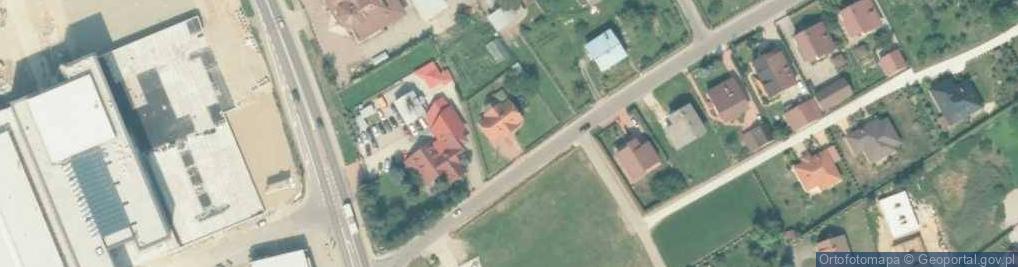 Zdjęcie satelitarne Wielogłowy ul.