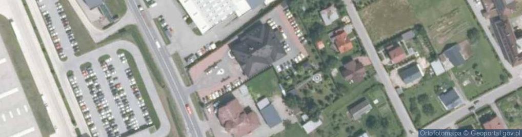 Zdjęcie satelitarne Wielogłowy ul.
