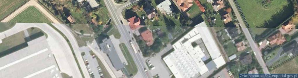 Zdjęcie satelitarne Wielogłowy ul.